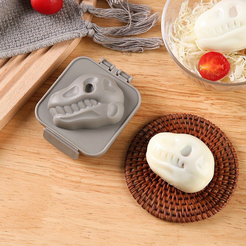 [Hare.D]恐龍化石造型蛋模具 水煮蛋 雞蛋模具 便當模具 飯團模 壽司模具 蛋模 飯模 果凍模 烘焙工具