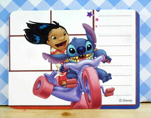 【震撼精品百貨】Stitch 星際寶貝史迪奇 卡片-騎摩托車 震撼日式精品百貨