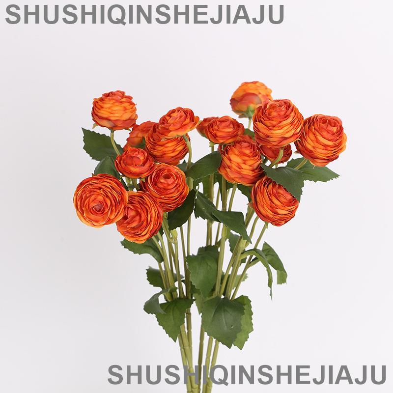 滿280元出貨 仿真花 假花 可開發票 小露蓮小清新仿真花家居餐桌裝飾花藝新娘手捧花束攝影道具花毛莨
