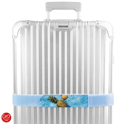 悠哉鳳梨 可收納行李帶 5 x 215公分 / 行李帶 / 行李綁帶 / 行李束帶【創意生活】