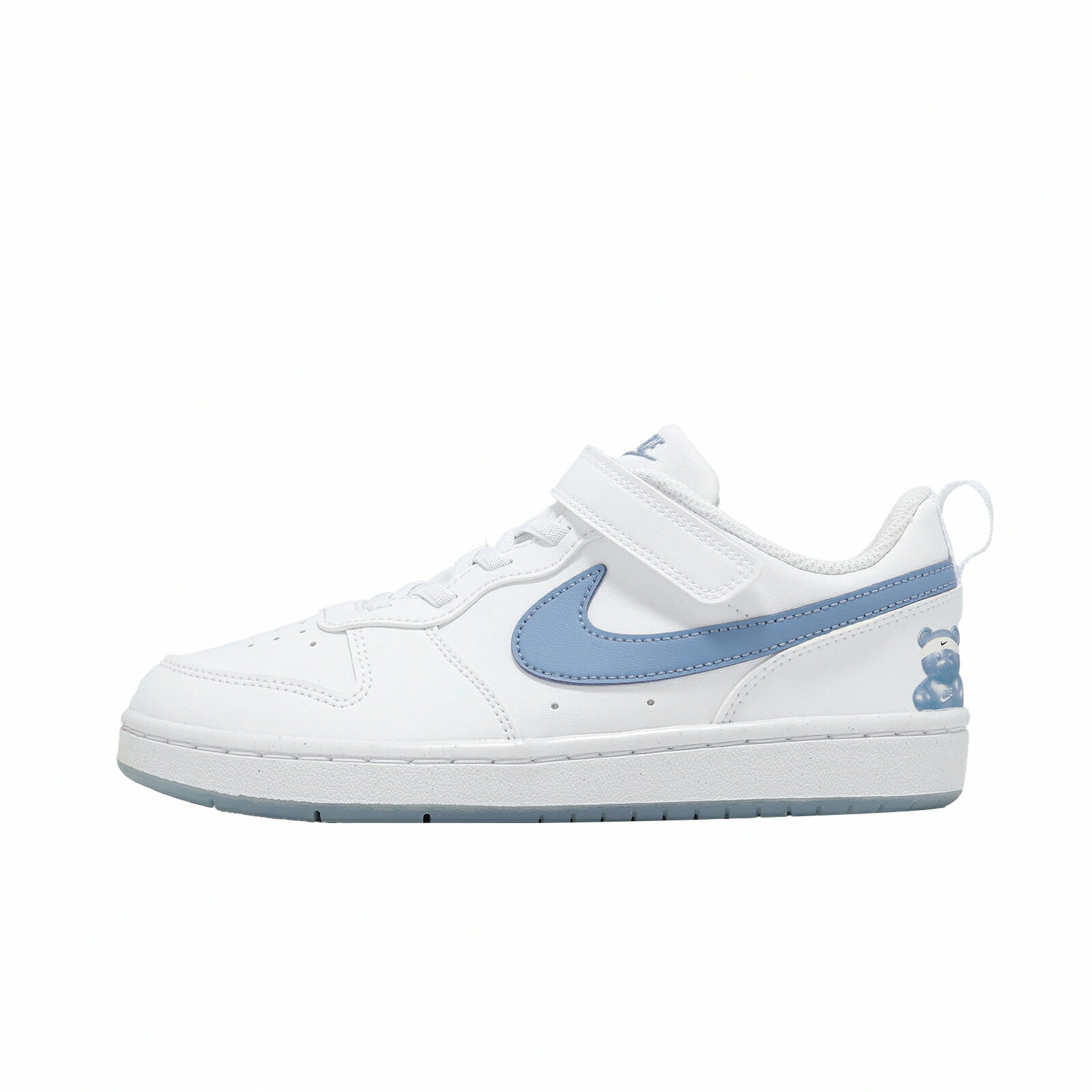 Nike 休閒鞋 Court Borough Low GB PSV 中童 小朋友 白 藍 IR3999-100