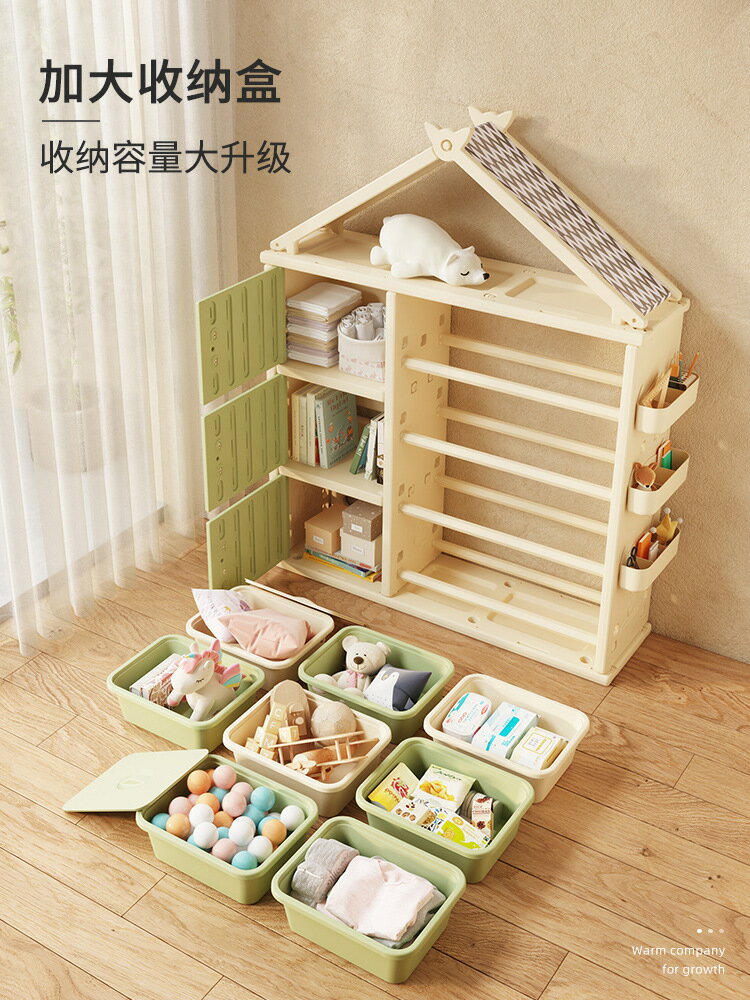 玩具收納架家用臥室寶寶衣櫃簡易小衣櫥分類置物儲物櫃