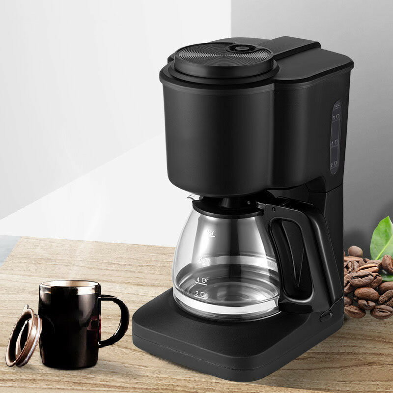 免運 賽輝家用110V自動滴漏式咖啡機 煮茶器 美式咖啡機coffe maker