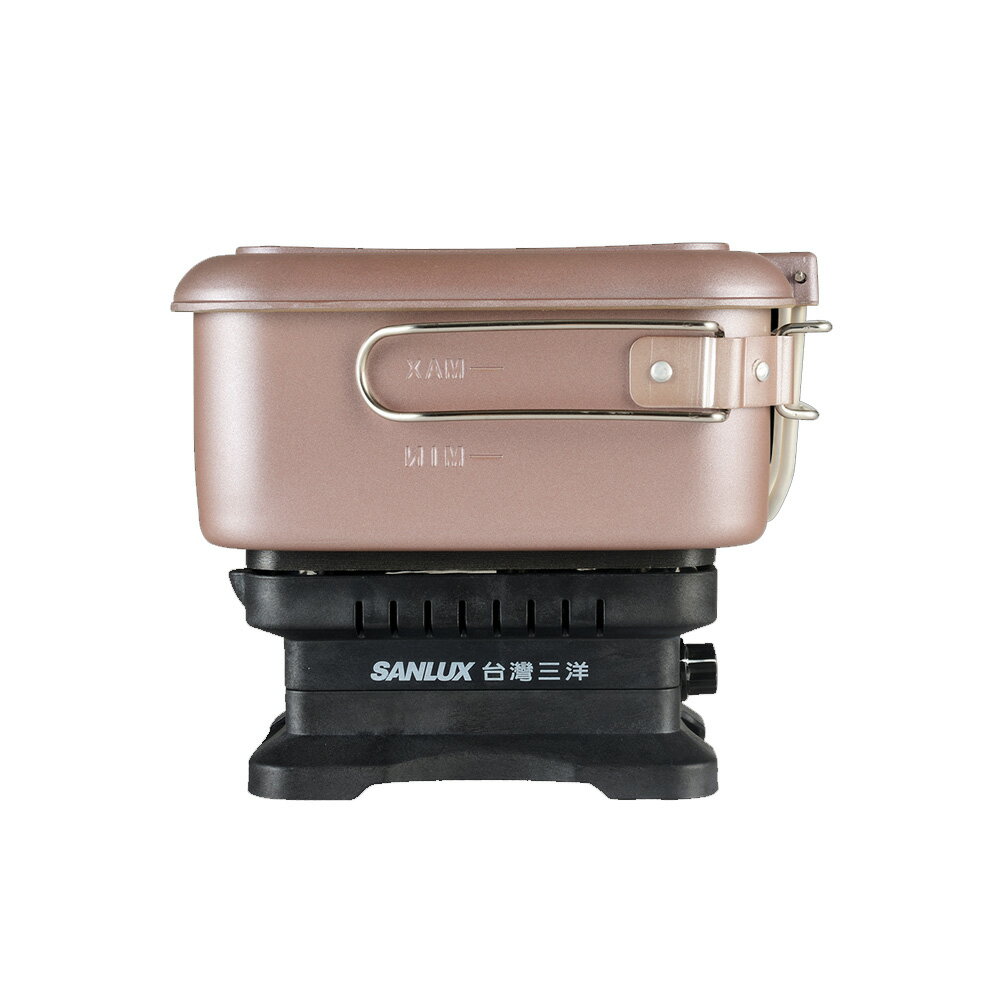 SANLUX台灣三洋 雙電壓多功能旅行鍋 /台 EC-15DTC【APP滿額下單10%點數(單一帳號最高5000點)】2/28止