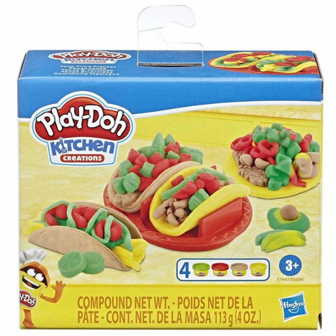 《Play-Doh 培樂多》廚房系列 - 美食家遊戲組 無毒 塔可餅機組 東喬精品百貨