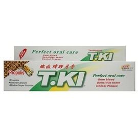 T.KI 鐵齒蜂膠牙膏 144G/條 每條加贈1條20G蜂膠牙膏★愛康介護★