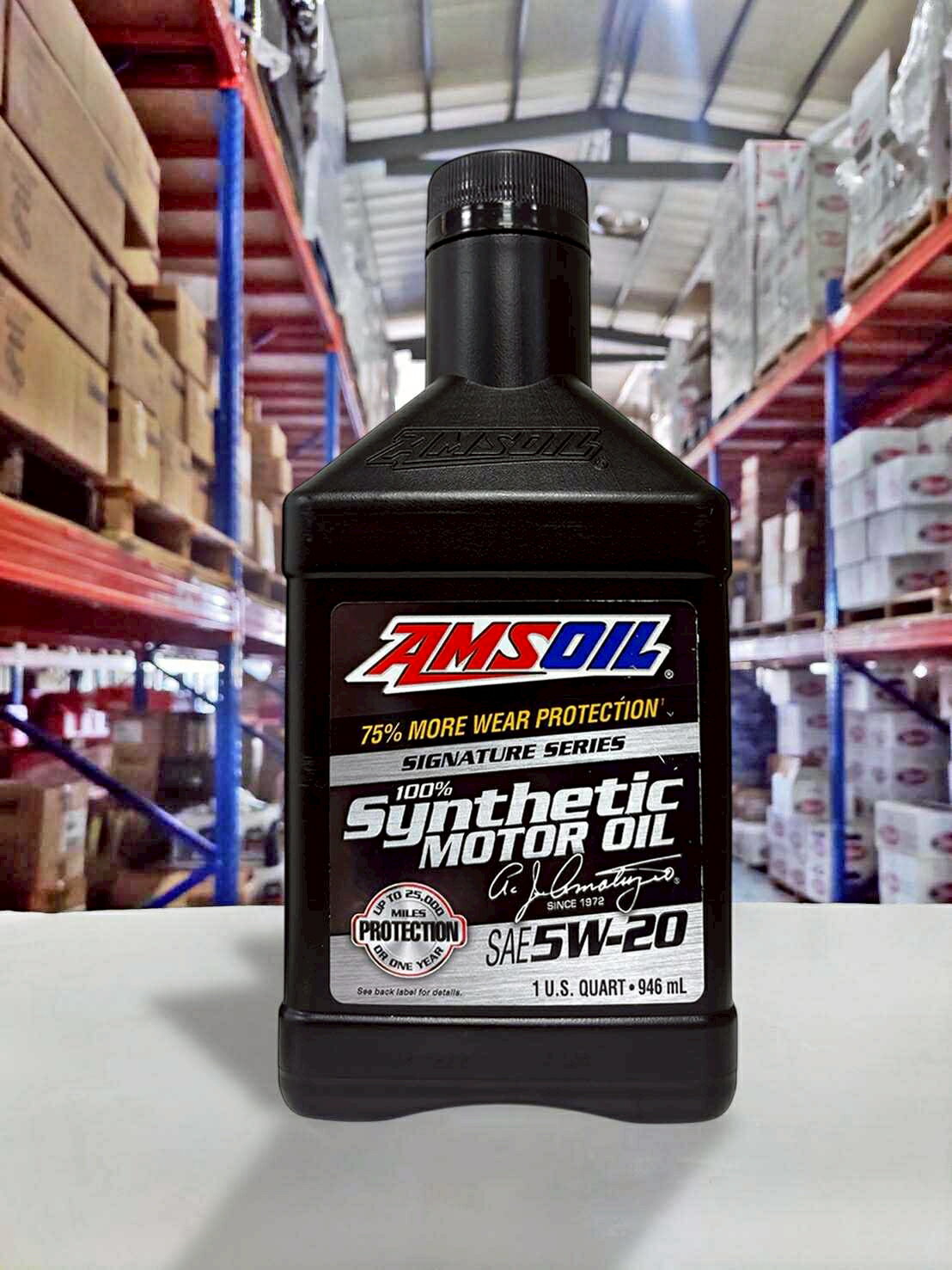 【4%點數】『油工廠』AMSOIL 經典版 ALM 5W20 100%Synthetic 全合成機油 5W-20 SN 934A【樂天APP下單限定】