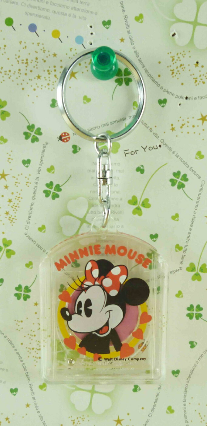 【震撼精品百貨】Micky Mouse 米奇/米妮 玩具鑰匙圈-米妮 震撼日式精品百貨