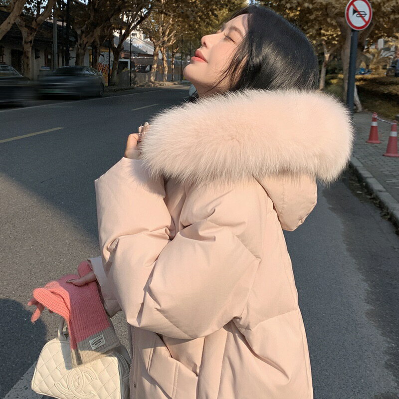 真 羽絨90%鴨絨 羽絨外套鴨絨夾克-防水防風保暖精緻女外套3色74ip36【獨家進口】【米蘭精品】