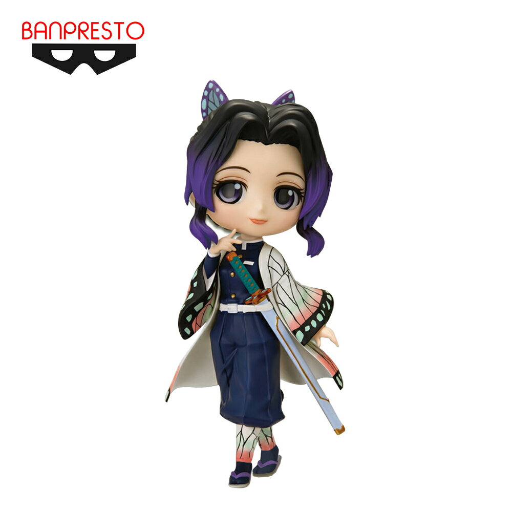 【日本正版】Q posket 鬼滅之刃 胡蝶忍 公仔 模型 Banpresto 萬普 - 176247