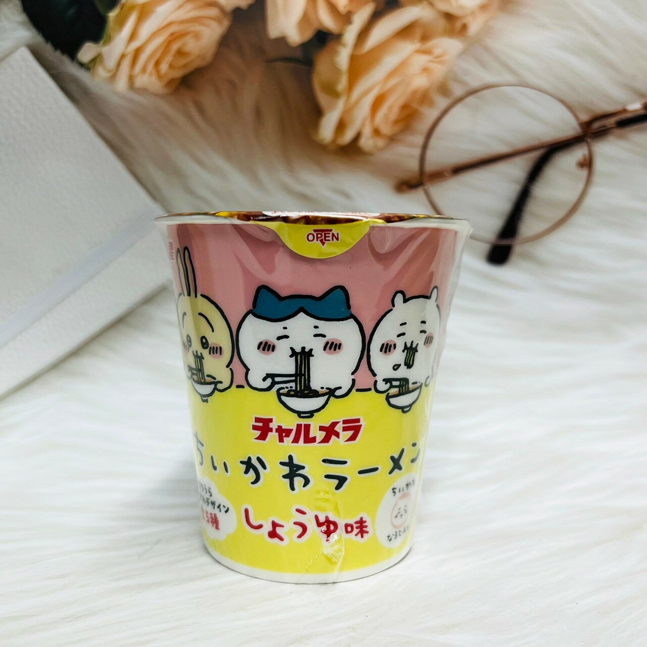日本 明星 ちいかわ 吉伊卡娃 醬油拉麵 迷你杯麵35g 吉伊卡娃魚板 迷你泡麵 吉伊卡娃泡麵