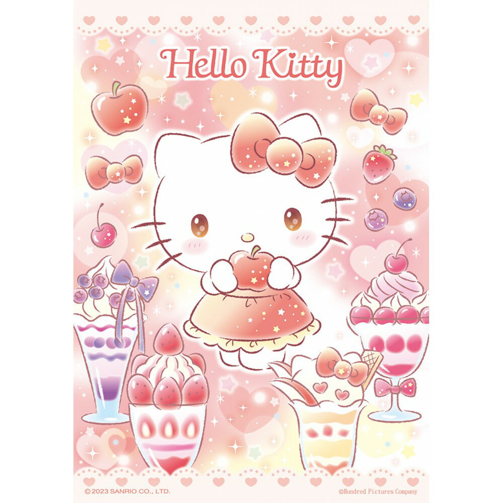 百耘圖 - HELLO KITTY【甜點系列】水果聖代 108片拼圖 HP0108-273