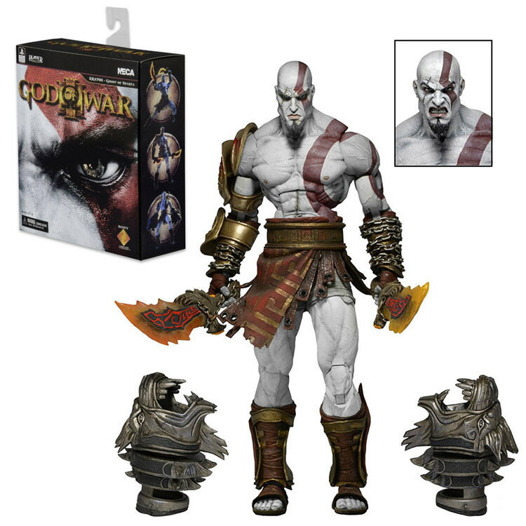 楓林宜居 NECA 戰神3 Ultimate Kratos 奎托斯 奎爺 盒裝豪華版 手辦模型