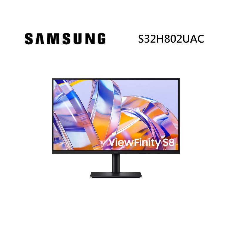 SAMSUNG 三星 S32H802UAC 32吋 ViewFinity S8 S80UH 4K UHD 高解析度平面顯示器