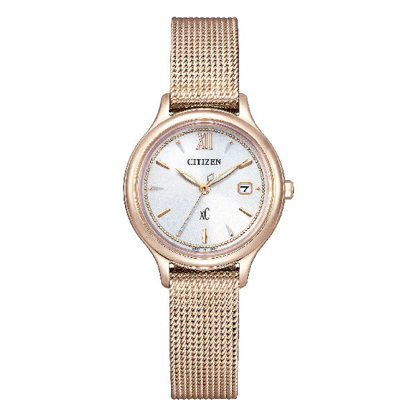 CITIZEN 星辰 xC系列 EW2635-62A 聖誕節推薦款亞洲限定 櫻花粉紅金光動能女錶 28mm｜樂天全館特惠中★指定刷卡回饋10%