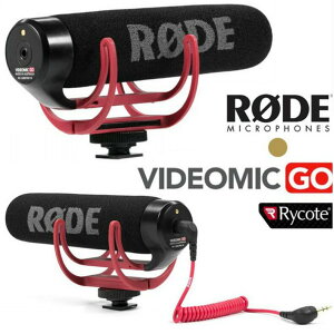 【eYe攝影】現貨 新款 RODE VideoMic GO 專業輕型單眼相機 DV 指向性麥克風 免電池 收音麥克風