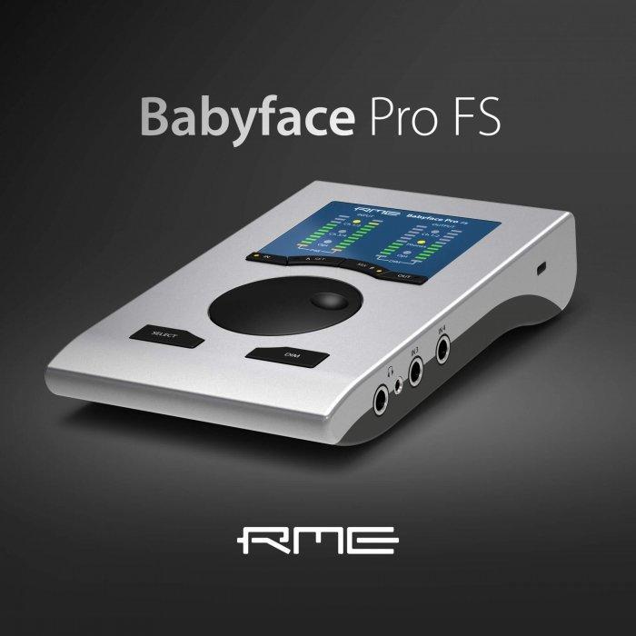 分期免運公司貨RME Baby Face Pro FS 錄音介面聲卡頂級款2i2 編曲宅錄