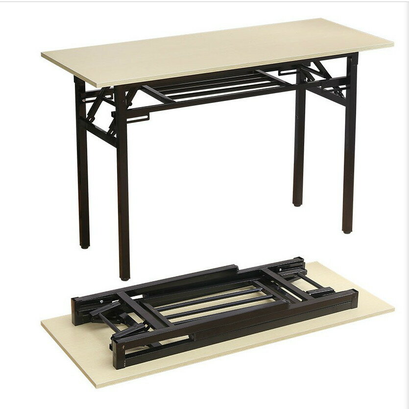 家用簡易課桌折疊桌培訓桌電腦桌補習桌快餐桌小桌子會議桌子書桌