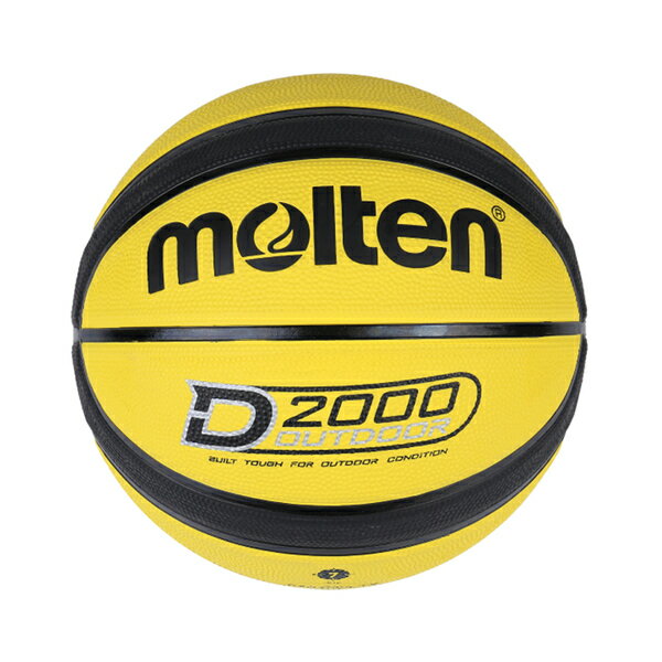 Molten [B7D2005-YK] 籃球 12片 深溝 橡膠 7號球 標準 室內外 運動 訓練 黃黑