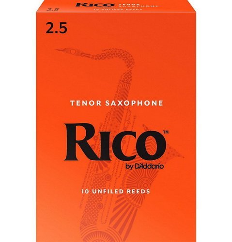 美國 RICO Tenor 次中音薩克斯風竹片 2號/2.5號/3號/3.5號 (10片/盒)【橘包裝】【唐尼樂器】