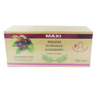 樂立舒紫錐花 接骨木莓草本甘草潤喉錠 100顆 盒 有機緣地生活館 Rakuten樂天市場