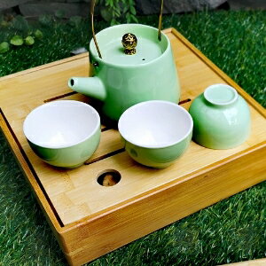 美麗大街【108080868】茶具套裝提樑壺功夫茶下午日式禮品陶瓷家用整套花茶旅行簡約水俱