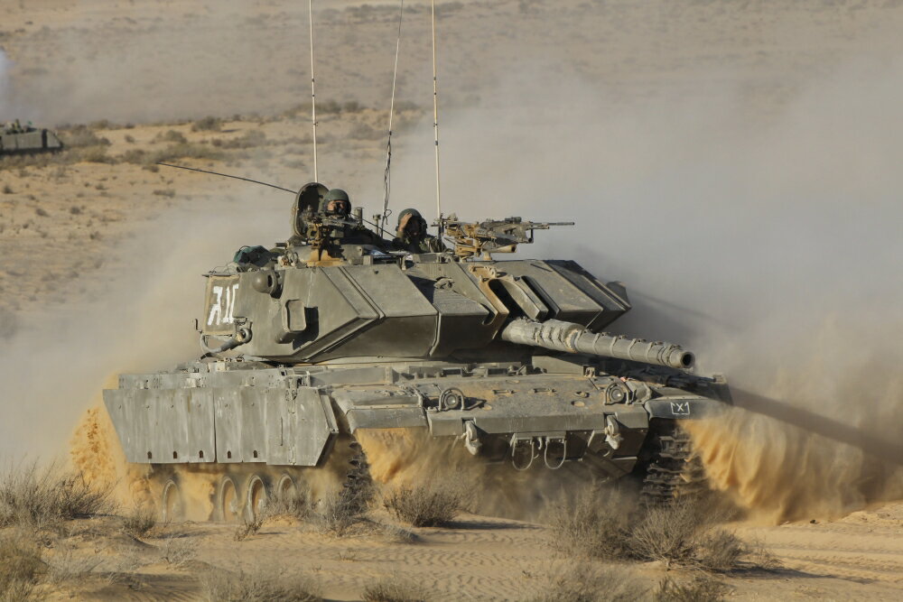 Posterazzi: An Israel Defense Force Magach 7 main battle tank in the ...