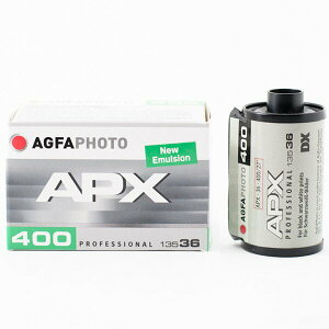 [享樂攝影]愛克發 Agfa APX 400 黑白負片 B&W 黑白底片 德國原廠盒裝36張 華山光華 LOMO