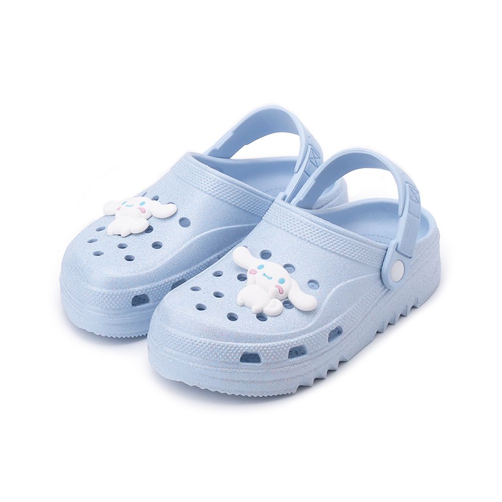 大耳狗 銀蔥園丁鞋 藍 中大童鞋