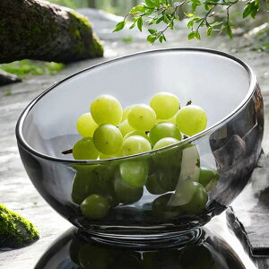 水果盤 客廳水果盤 幹果盤 玻璃碗水果盤客廳上檔次高檔果盤家用茶幾高顏值果盆輕奢透明現代