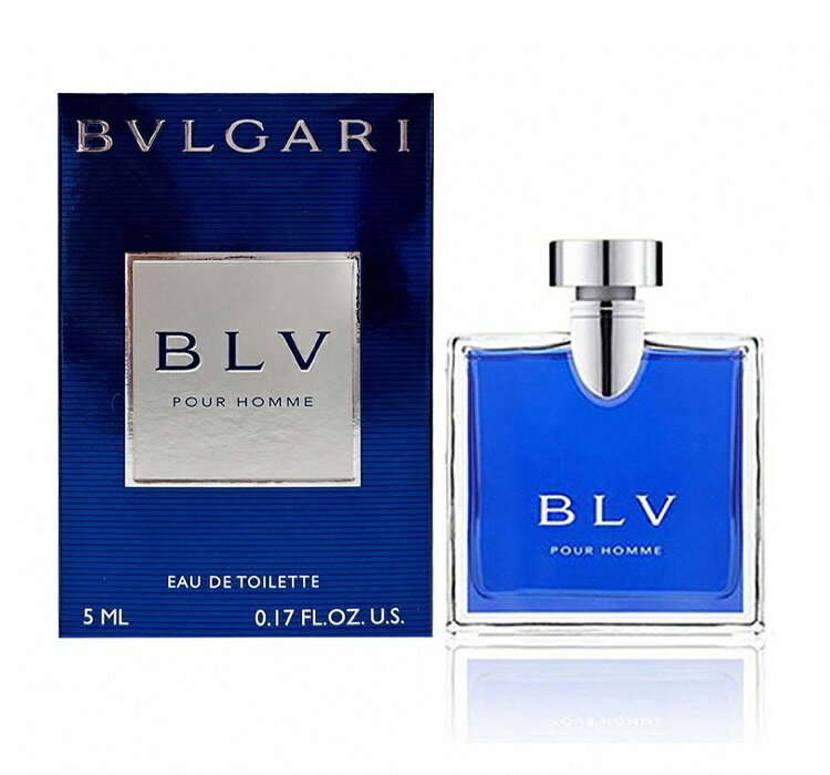 【原裝沾式小香水】BVLGARI 寶格麗 POUR HOMME藍茶男性淡香水 5ml