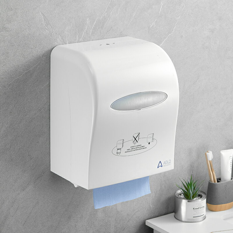 廁所手動旋轉出紙機紙巾分配器洗手間抹手紙架擦手紙盒切紙機商用