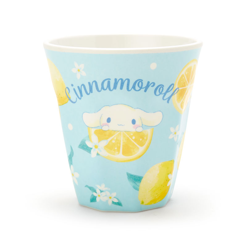 【震撼精品百貨】大耳狗_Cinnamoroll~Sanrio~日本SANRIO三麗鷗大耳狗美耐皿塑膠杯-檸檬*43395