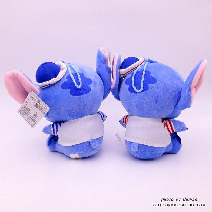 【UNIPRO】迪士尼 史迪奇 STITCH 水手造型玩偶 6吋 海軍風 絨毛吊飾娃娃 玩偶 正版授權 4