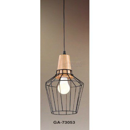 (A Light) 設計師 嚴選 工業風 復古 木製 吊燈 鳥籠 經典 GA-73053 餐酒館 餐廳 氣氛 咖啡廳 酒吧