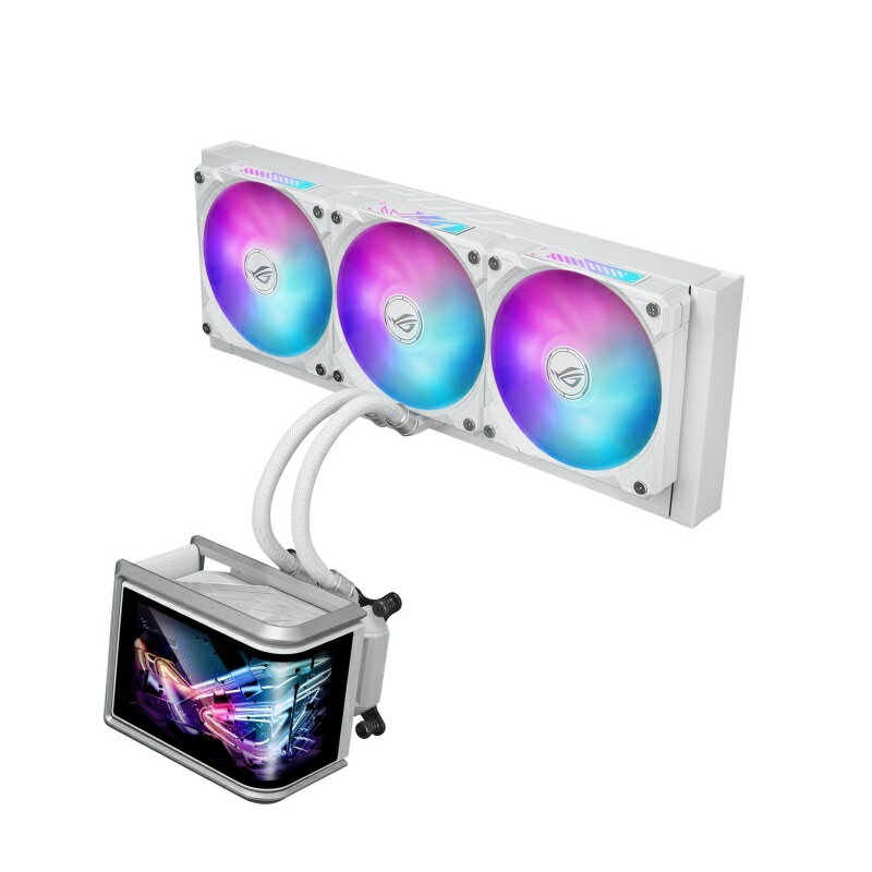 米特3C數位–華碩 ROG RYUO IV SLC 360 ARGB 白龍王四代 短管版水冷散熱器/90RC0152-B0TAY0