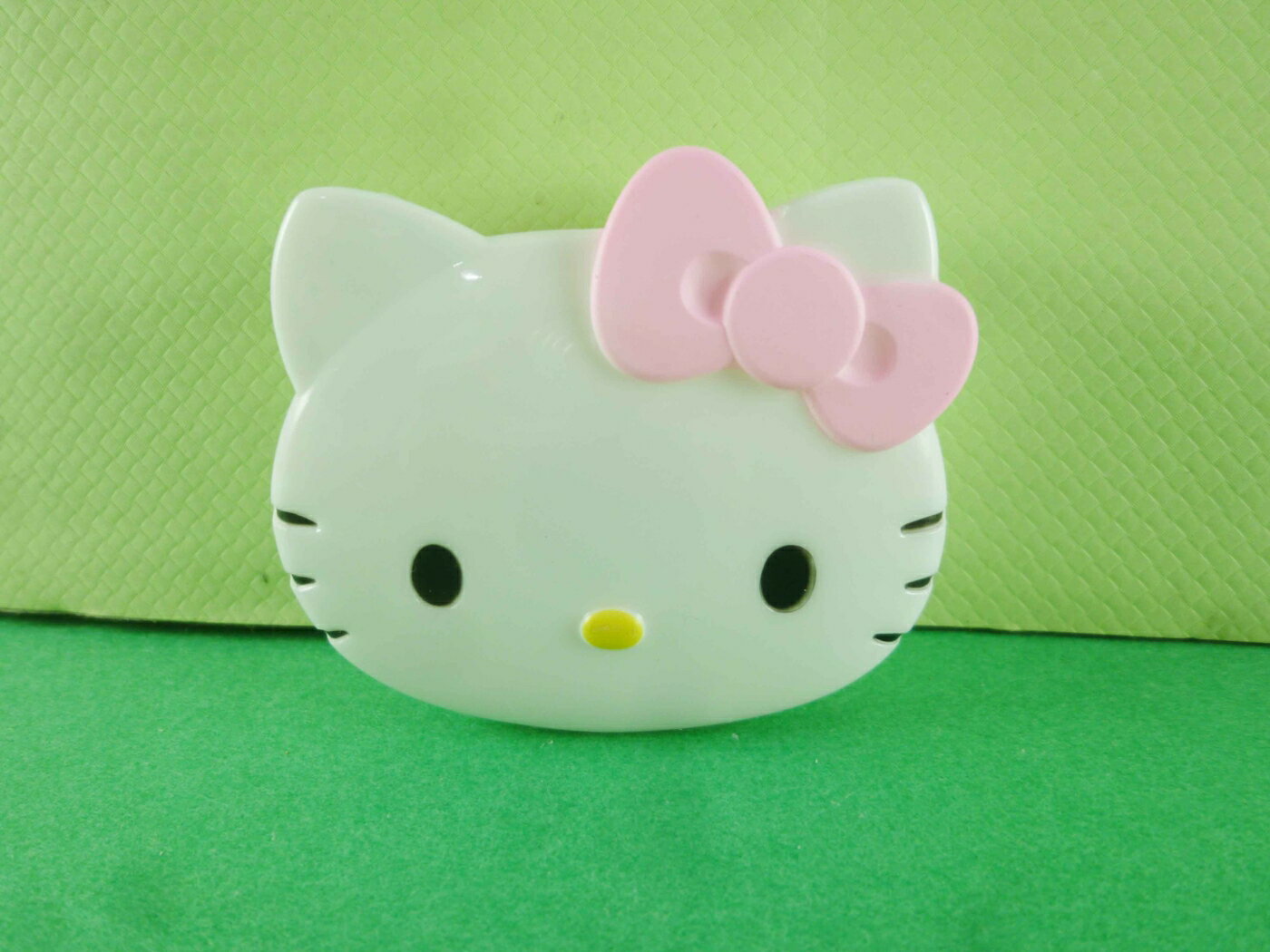 【震撼精品百貨】Hello Kitty 凱蒂貓 頭型膠台-粉色 震撼日式精品百貨