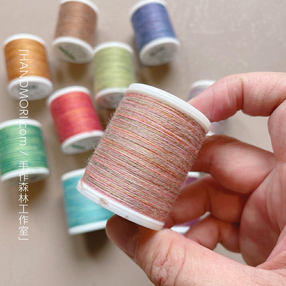 手作森林 德國 MADEIRA【羊毛繡線-緞染色】200m LANA No.12 刺繡線 俄羅斯刺繡 車縫線 1