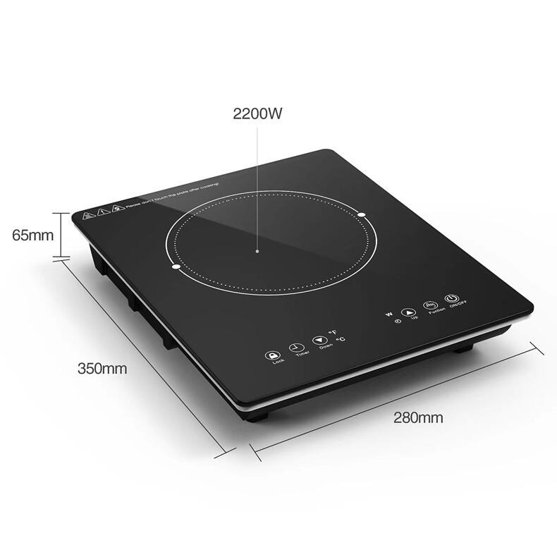 美標澳洲110V/220V觸摸式電磁爐家用多功能大功率UL火鍋SAA【北歐家居生活】