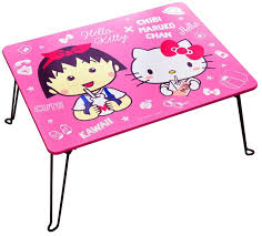 大賀屋 Hello kitty 小丸子 粉紅 長桌 桌子 和室桌 凱蒂貓 KT 三麗鷗 正版 授權 T00120083