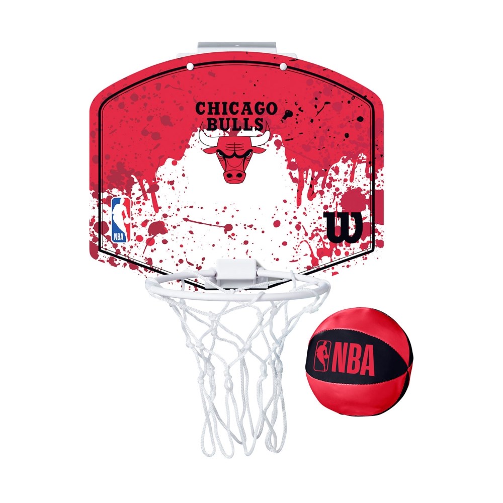WILSON NBA 迷你籃板 公牛隊(含小球)(幼兒 兒童籃球 訓練「WTBA1302CHI」≡排汗專家≡