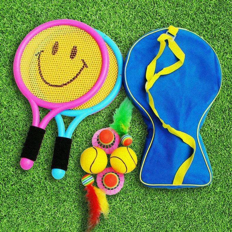 兒童羽毛球拍套袋網球拍小學生初學球拍3-12歲小孩運動球玩具雙拍