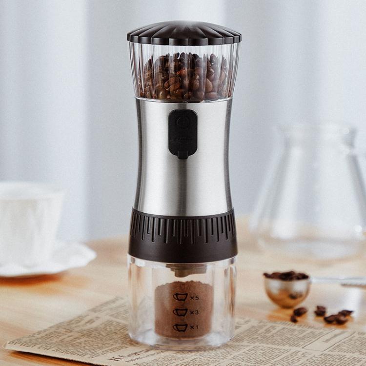 免運 研磨機 電動咖啡豆研磨機美式手沖咖啡USB磨豆機自動手搖手磨家用小型