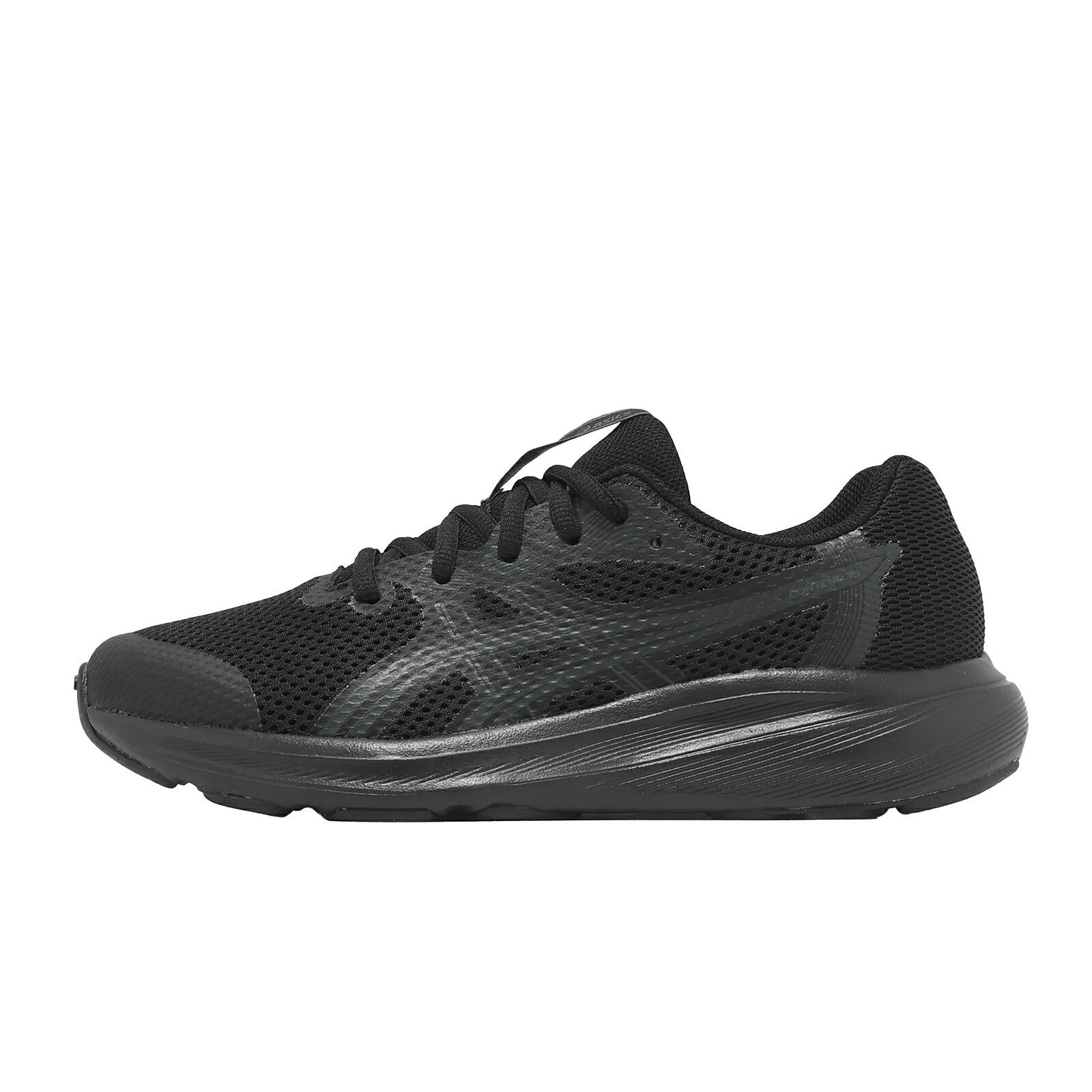 Asics 亞瑟士 慢跑鞋 Contend 10 GS 大童 女鞋 黑 輕量 運動鞋 1014A393002