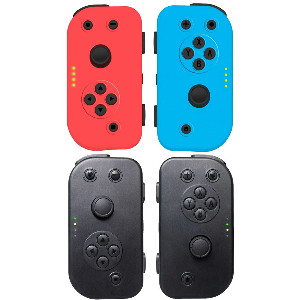 N-Switch HSY-017 遊戲手把 副廠Joycon 一組兩入 快速連線