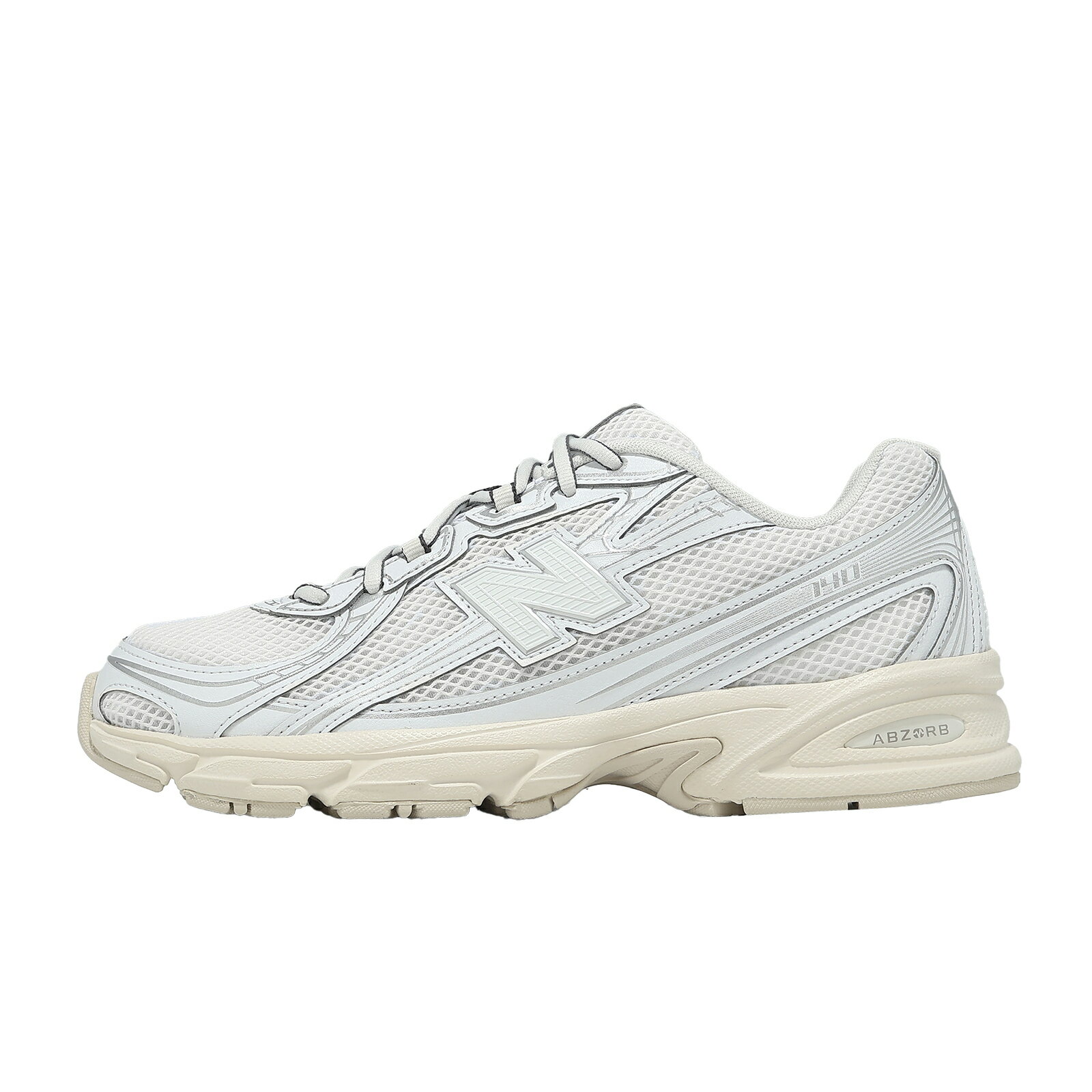 New Balance NB 休閒鞋 740 男鞋 女鞋 白 銀 復古 緩震 紐巴倫 U7407BO-D