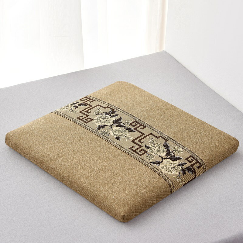 太師椅坐墊 中式椅墊 海綿坐墊 客製化紅木新中式餐椅實木沙發家具坐墊太師椅官帽椅茶椅子圈椅座墊『cyd19384』 7