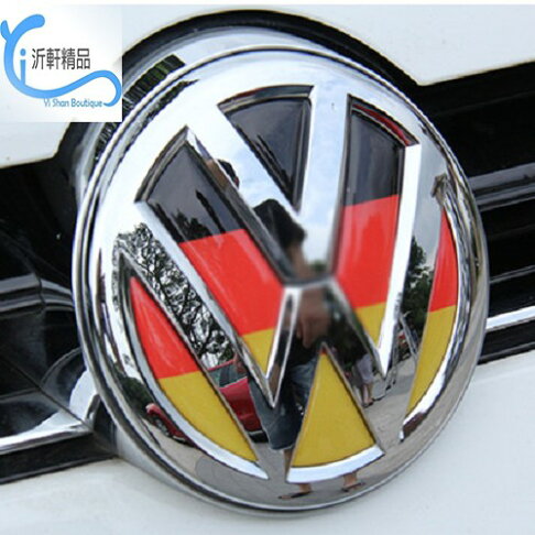 現貨 VW LOGO 前車標〈 德國立體水晶浮標〉車頭標誌 polo golf tiguan Beetle 沂軒精品A0262 2