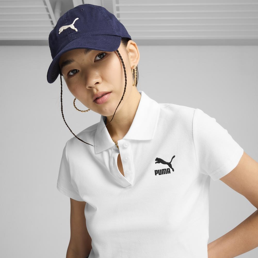 【滿千折百】PUMA 帽子 基本系列 深藍 刺繡LOGO 老帽 棒球帽 02550602