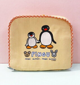 【震撼精品百貨】Pingu 企鵝家族 手提袋-黃#35001 震撼日式精品百貨